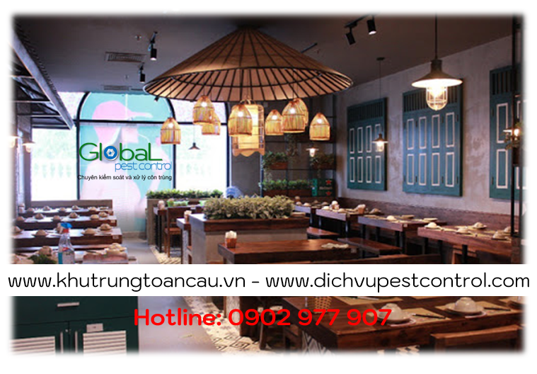 Dịch vụ Pest Contro cho Nhà hàng, Quán ăn, Quán cafe, Quán Bar