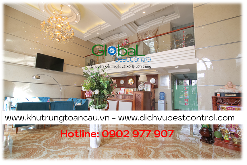Dịch vụ Pest Control cho Khách sạn, Nhà nghỉ, Công viên, Sân vườn 